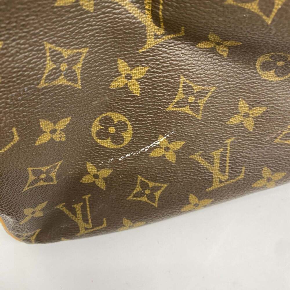 LOUIS VUITTON Authentic Brown Monogram Keepall 55 Boston Bag - Picture 9 of 10